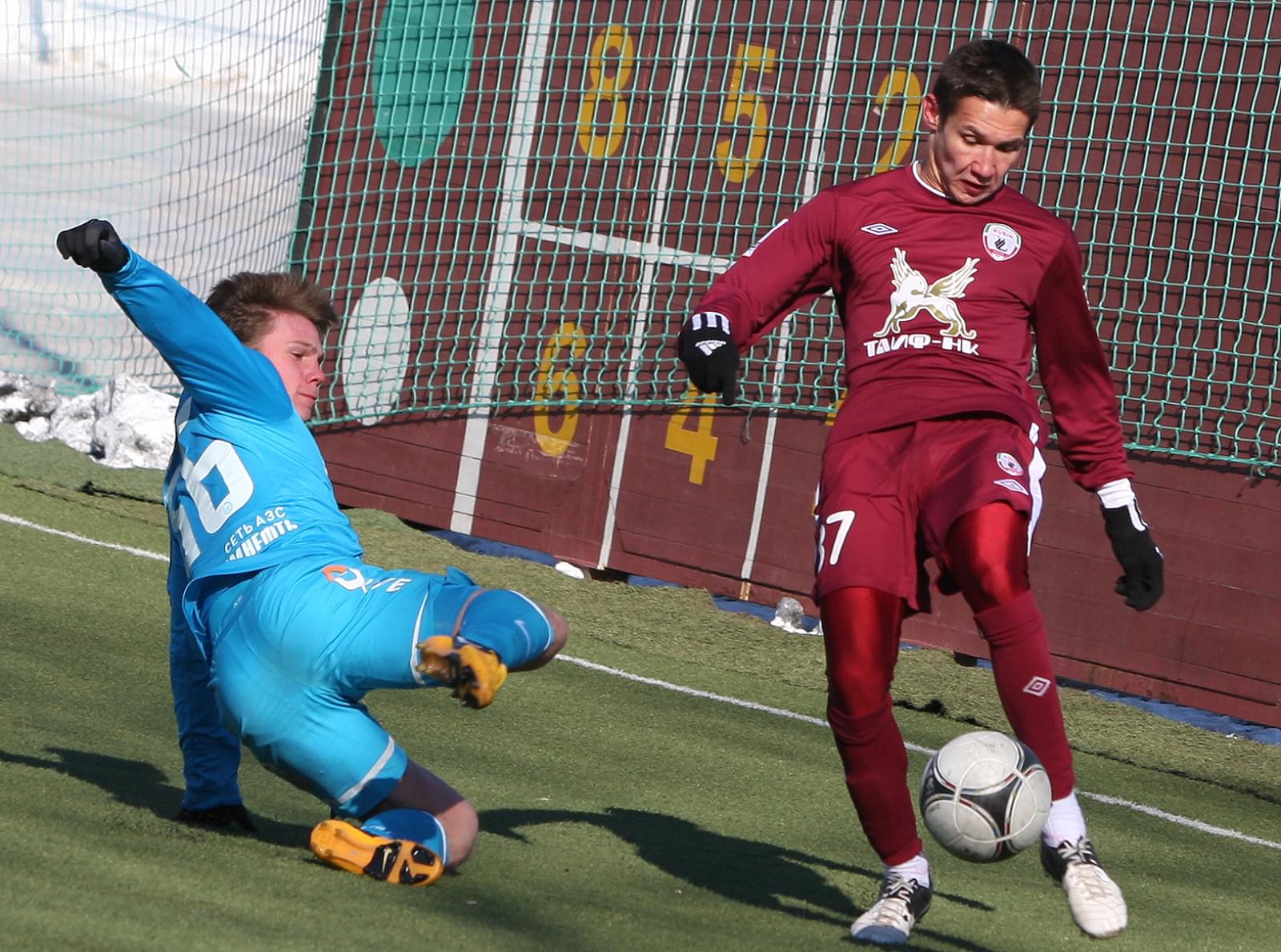 Первенства молодежных составов. Матч «Рубин» — «Зенит»