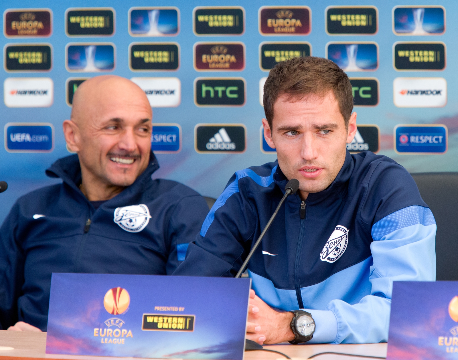 Пресс-конференция ФК «Зенит»