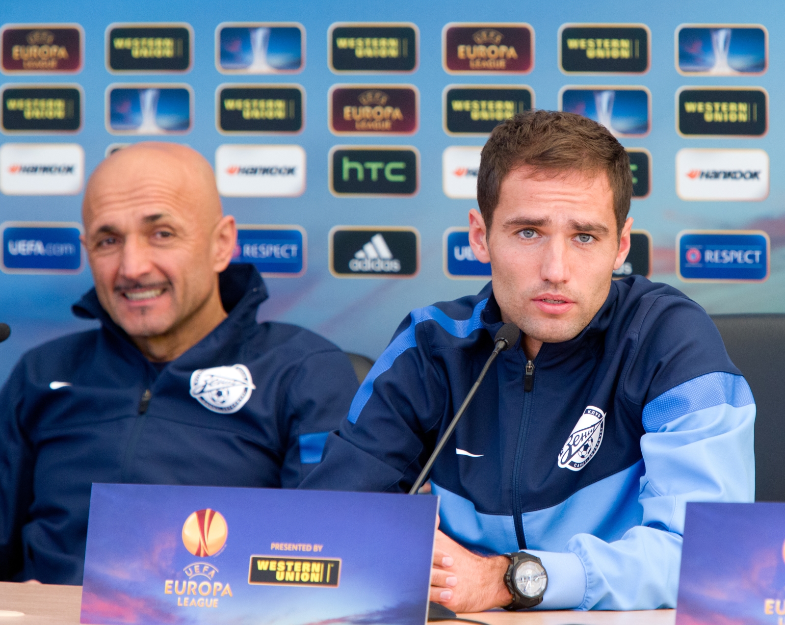 Пресс-конференция ФК «Зенит»