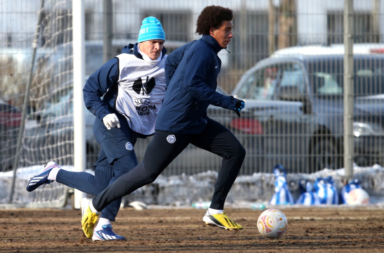 Тренировка «Зенита» перед  матчем «Зенит» — «Базель»