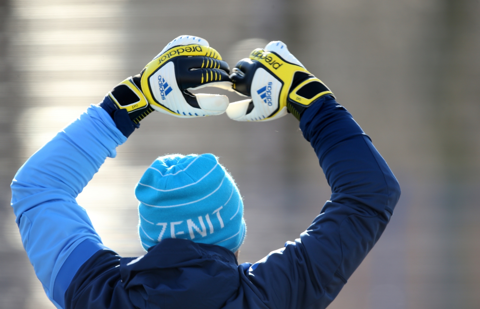 Тренировка «Зенита» перед  матчем «Зенит» — «Базель»