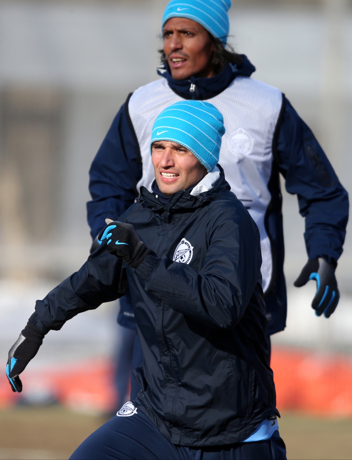 Тренировка «Зенита» перед  матчем «Зенит» — «Базель»