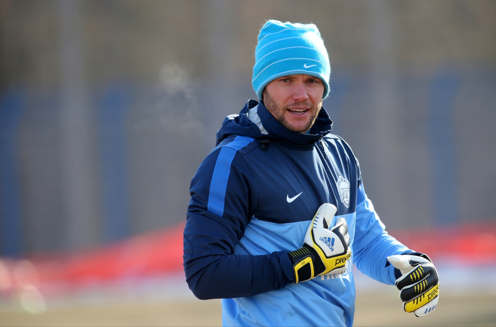 Тренировка «Зенита» перед  матчем «Зенит» — «Базель»