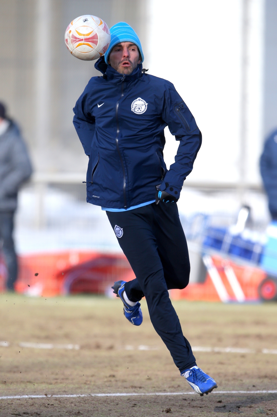 Тренировка «Зенита» перед  матчем «Зенит» — «Базель»