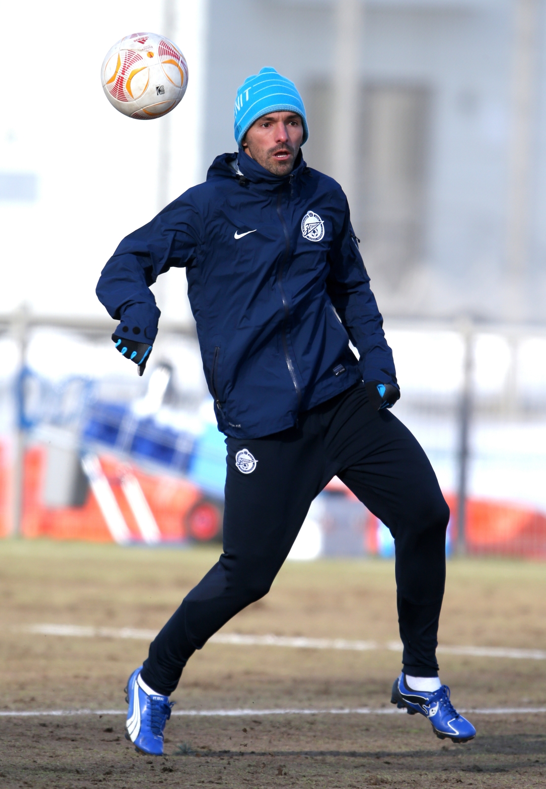 Тренировка «Зенита» перед  матчем «Зенит» — «Базель»