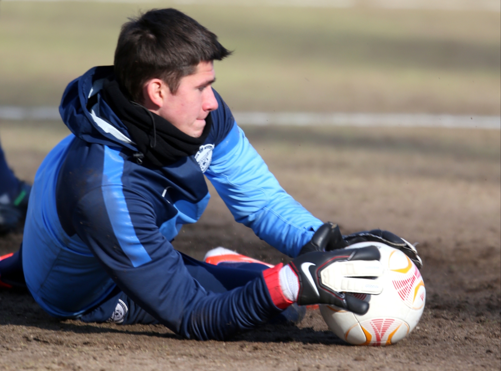 Тренировка «Зенита» перед  матчем «Зенит» — «Базель»