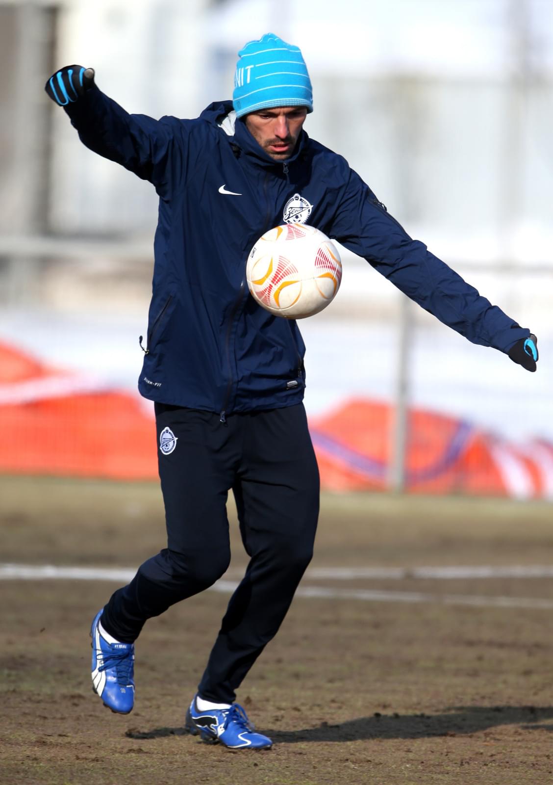 Тренировка «Зенита» перед  матчем «Зенит» — «Базель»