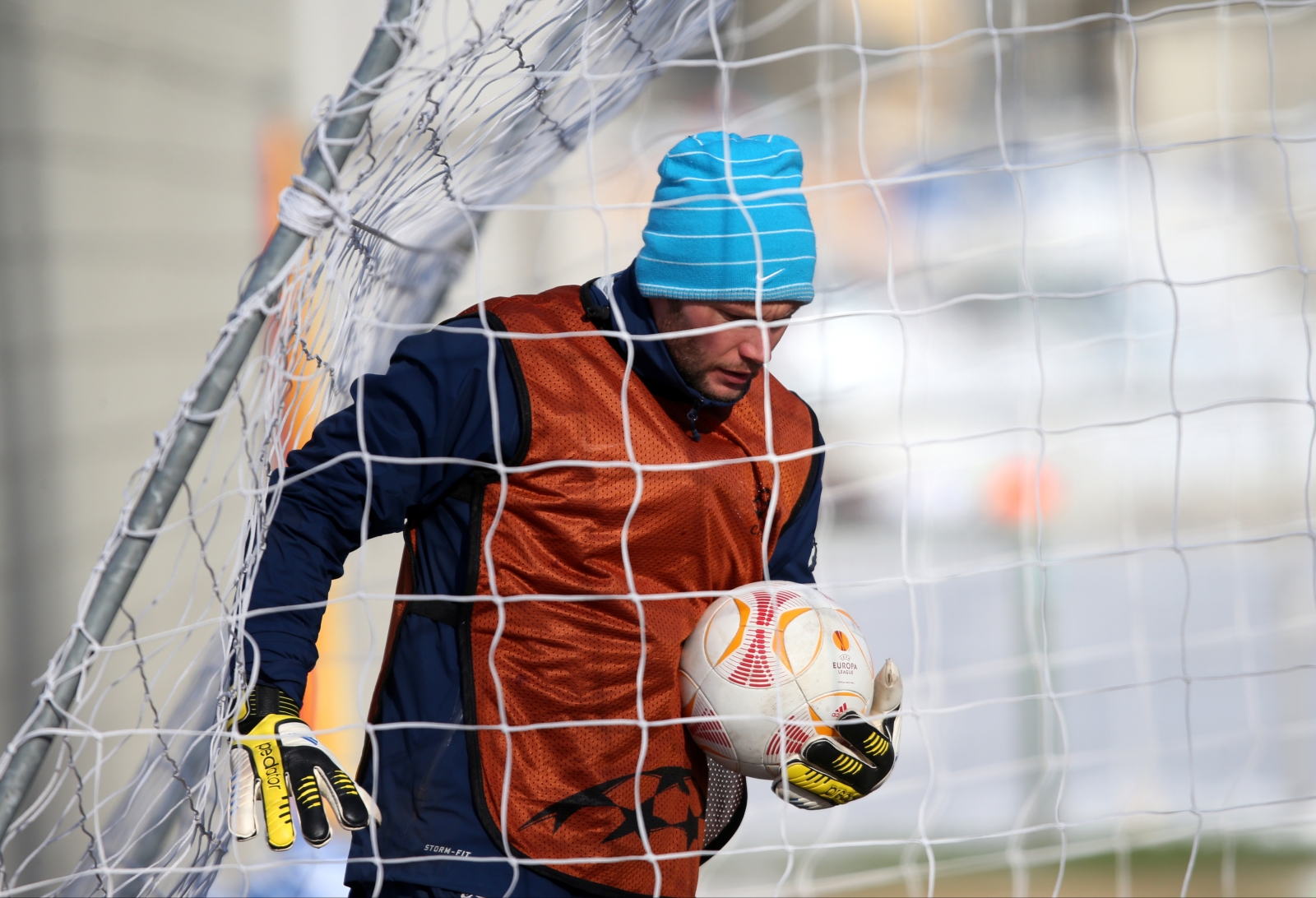 Тренировка «Зенита» перед  матчем «Зенит» — «Базель»