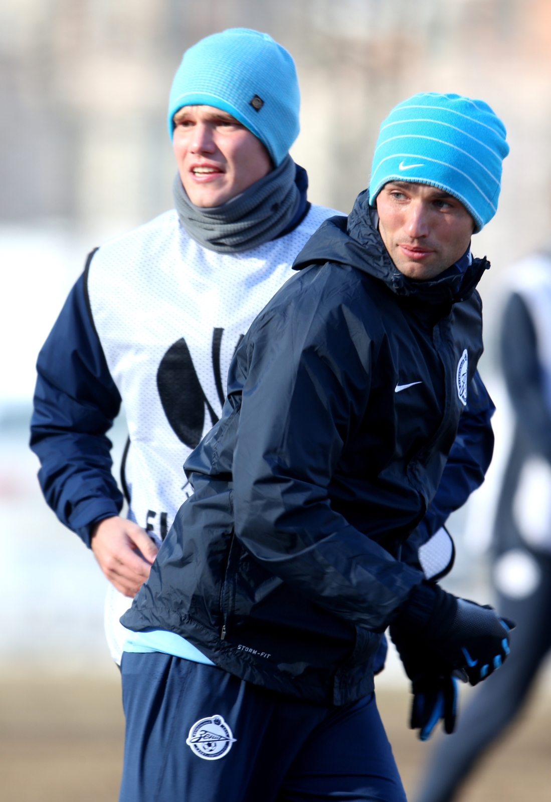 Тренировка «Зенита» перед  матчем «Зенит» — «Базель»