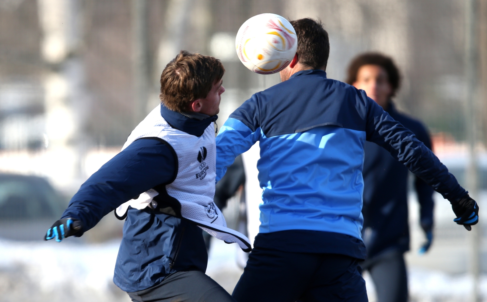 Тренировка «Зенита» перед  матчем «Зенит» — «Базель»