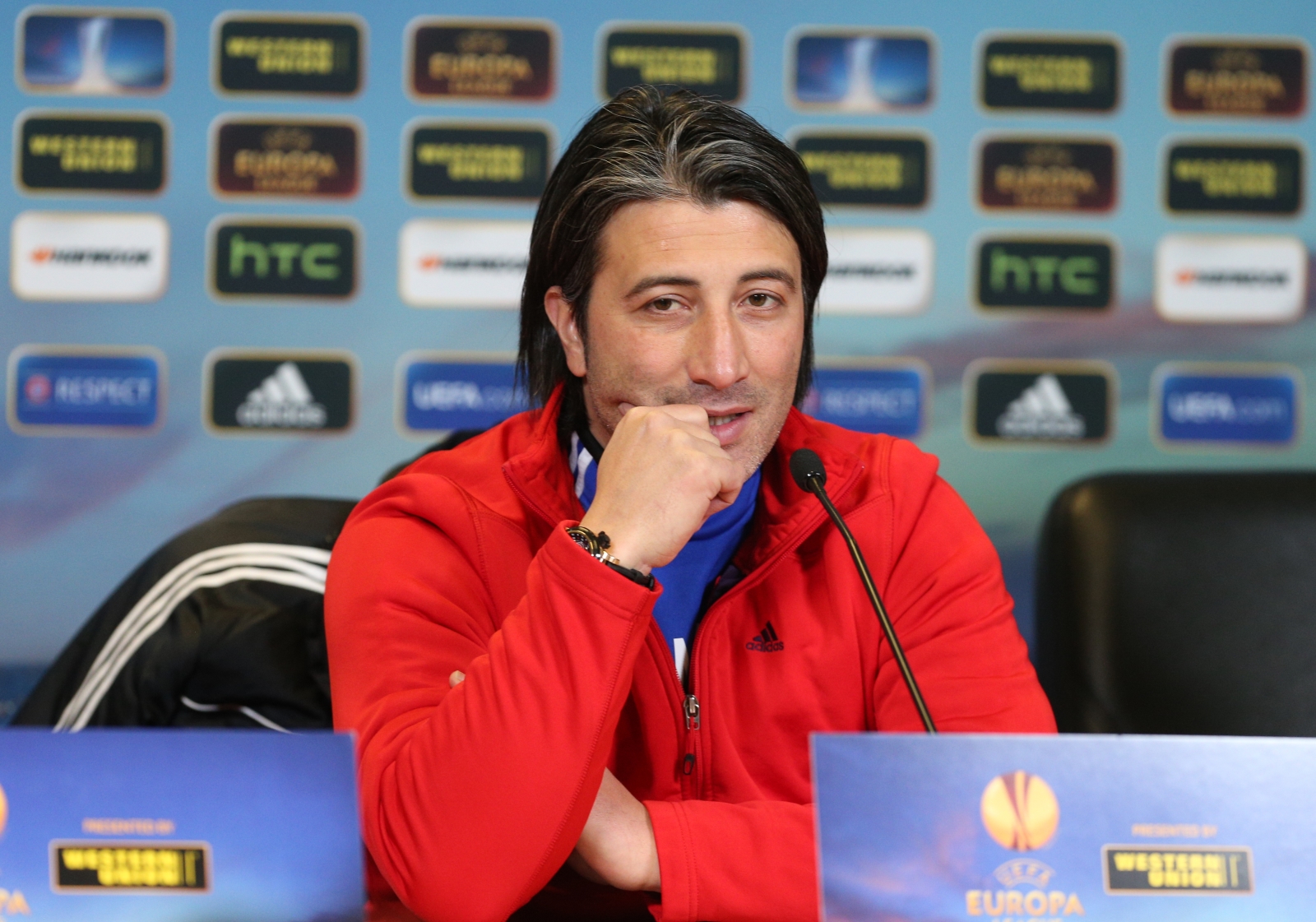 Тренировка «Зенита» перед  матчем «Зенит» — «Базель»