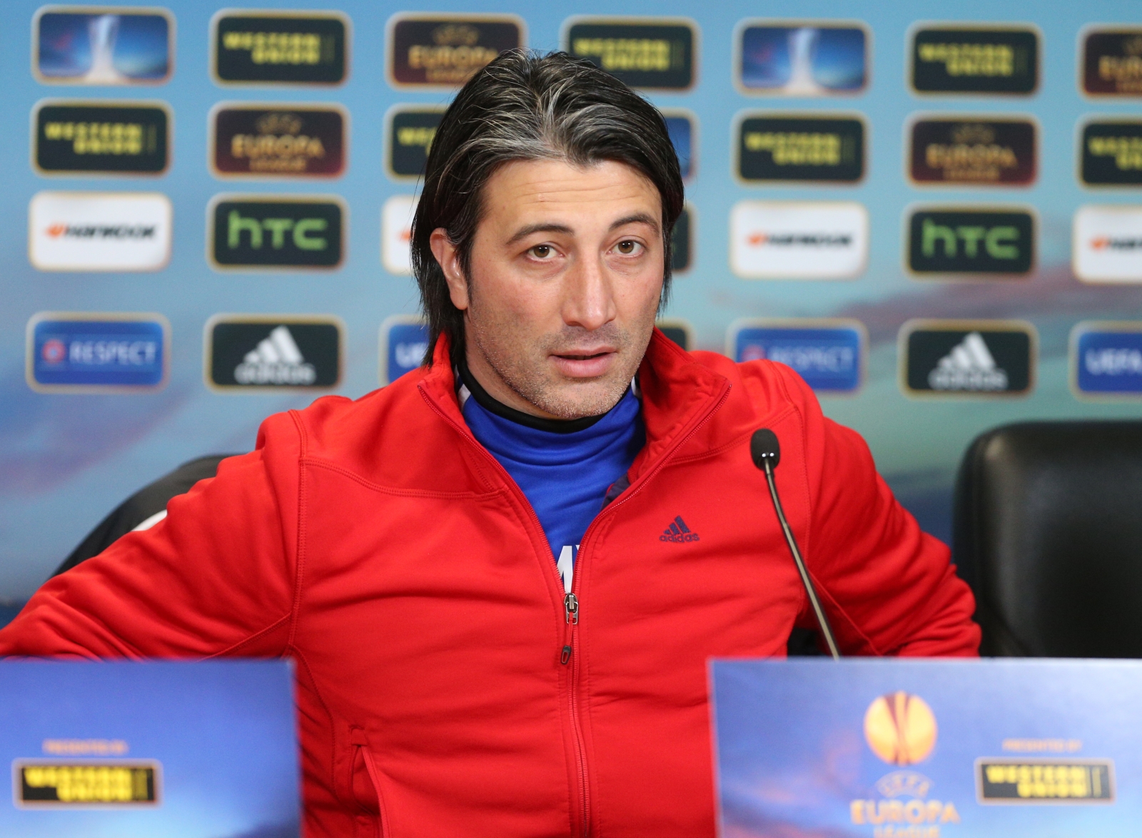 Пресс-конференция «Базеля» перед  матчем «Зенит» — «Базель»