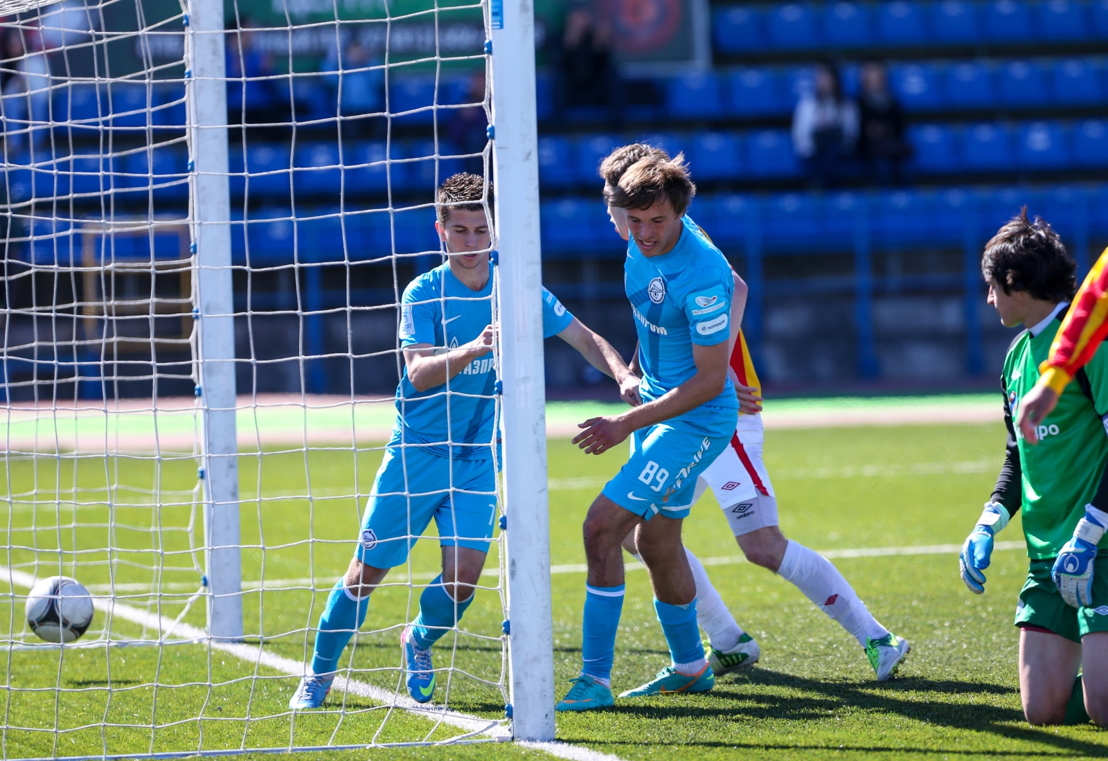 Первенство России среди молодежных команд.  «Зенит» — «Алания»