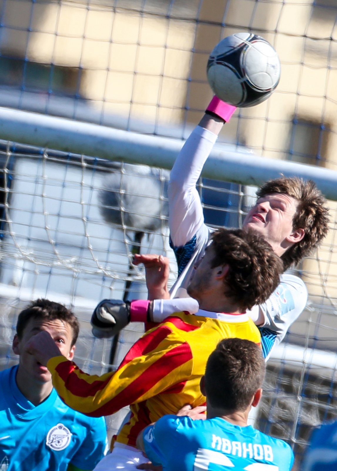 Первенство России среди молодежных команд.  «Зенит» — «Алания»