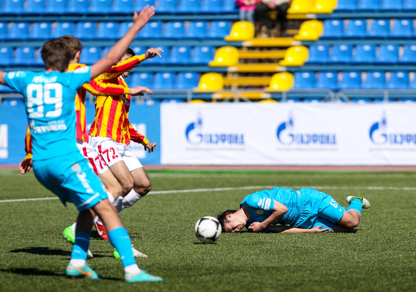 Первенство России среди молодежных команд.  «Зенит» — «Алания»