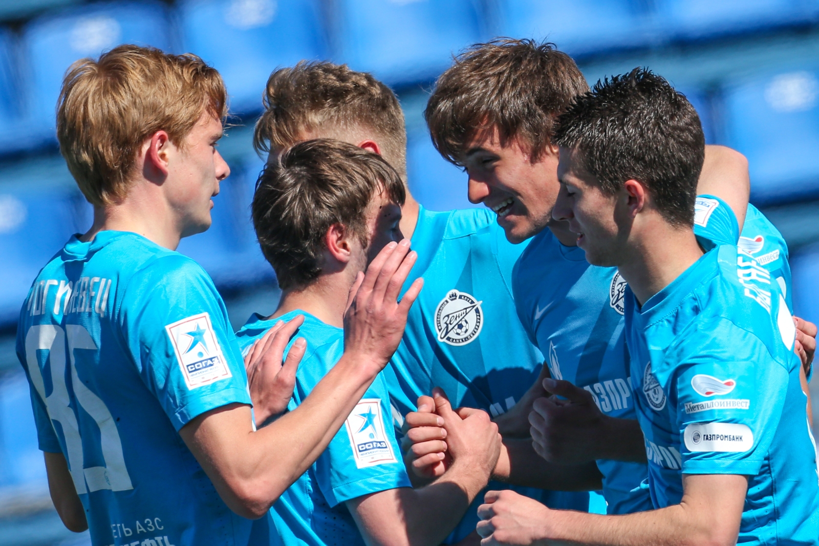 Первенство России среди молодежных команд.  «Зенит» — «Алания»