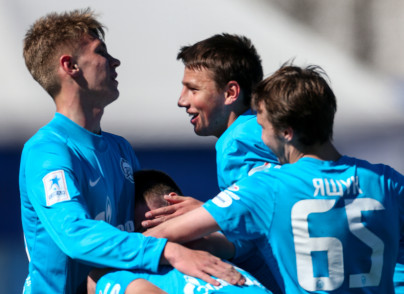 Первенство России среди молодежных команд.  «Зенит» — «Алания»