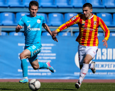 Первенство России среди молодежных команд.  «Зенит» — «Алания»