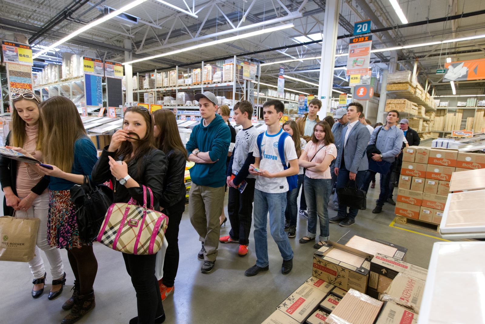 Данни встретился с болельщиками в «ОБИ Пулковское»