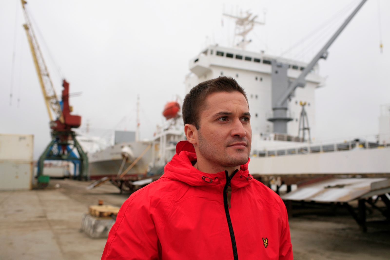 Виктор Файзулин на Канонерском острове