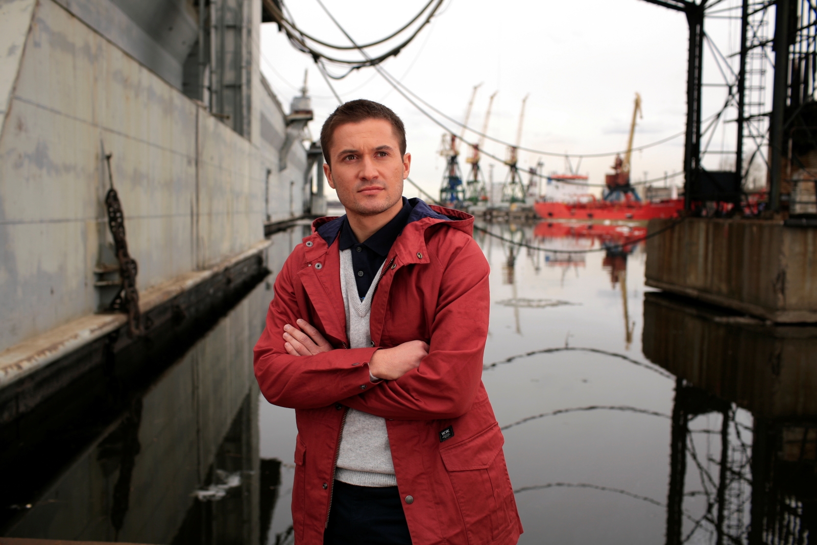 Виктор Файзулин на Канонерском острове