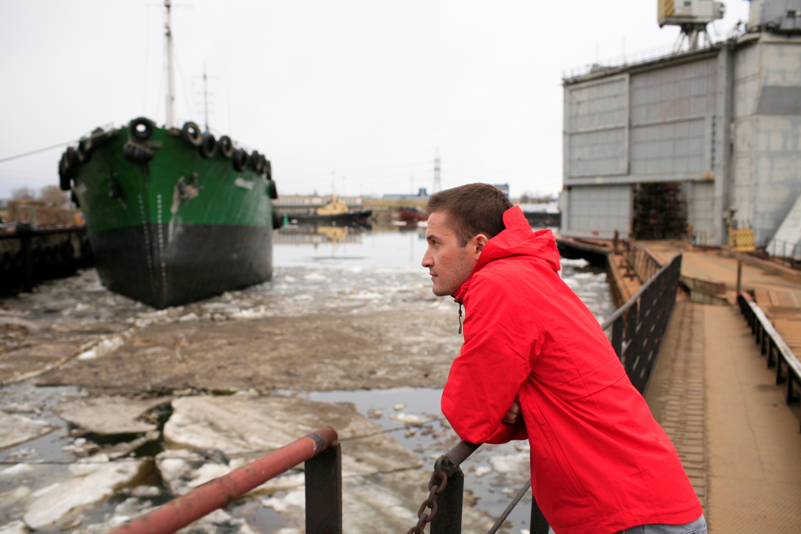 Виктор Файзулин на Канонерском острове