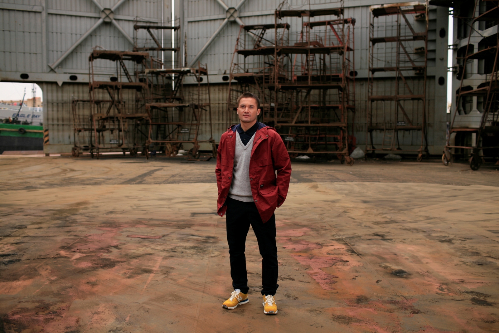 Виктор Файзулин на Канонерском острове