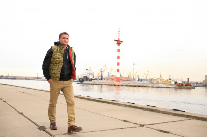 Виктор Файзулин на Канонерском острове