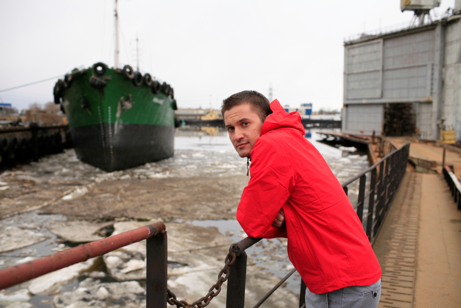 Виктор Файзулин на Канонерском острове