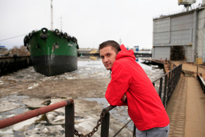 Виктор Файзулин на Канонерском острове