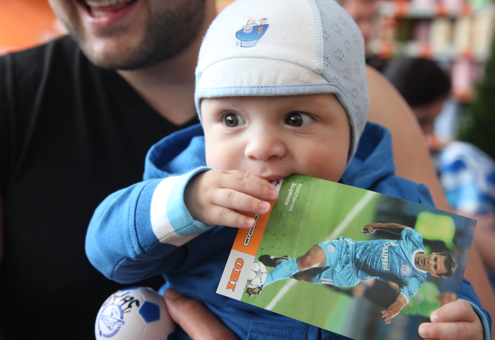 Константин Зырянов встретился с болельщиками в «ОБИ Пулковское»