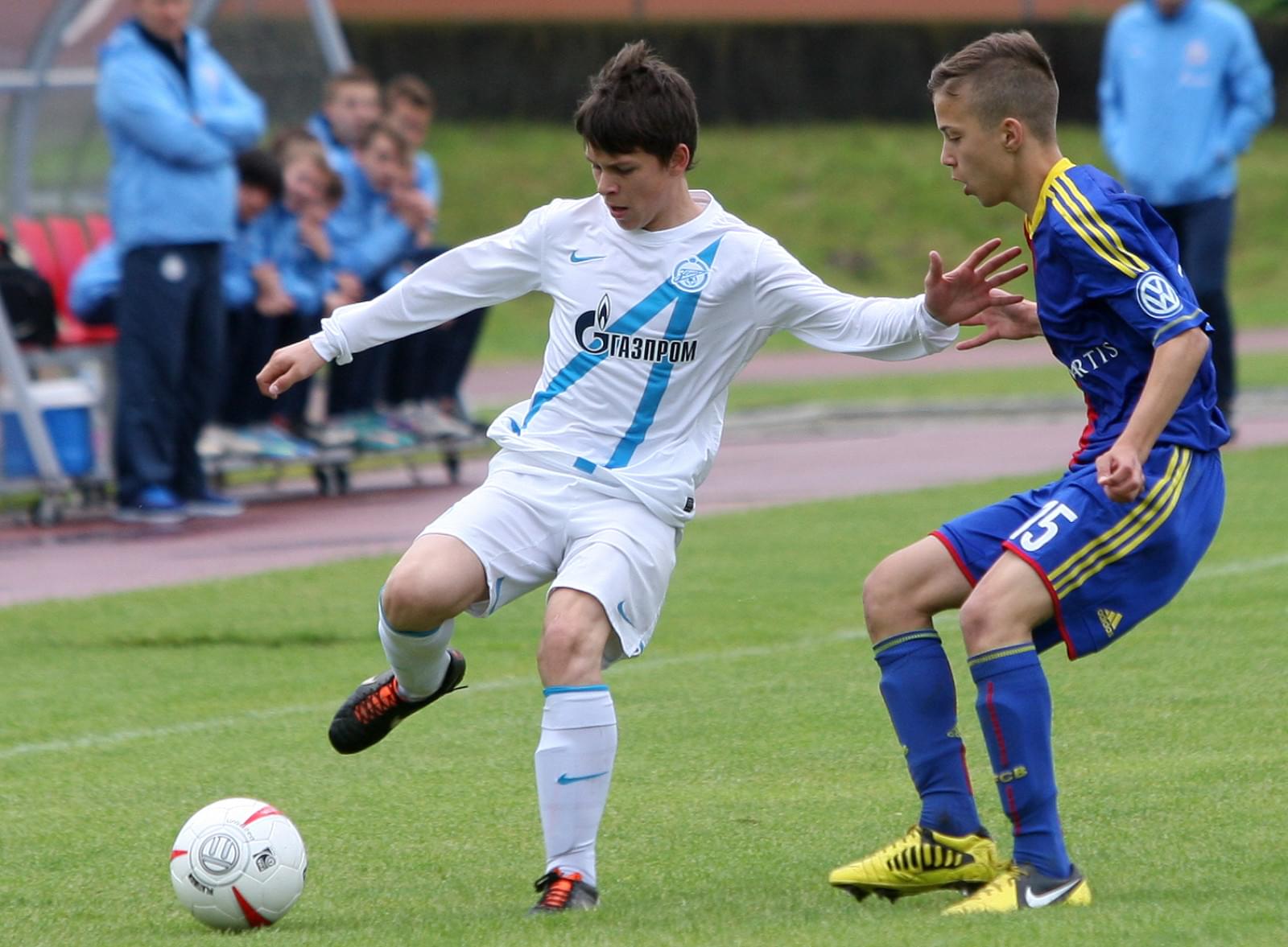 «Зенит» U-14 на турнире в Швейцарии