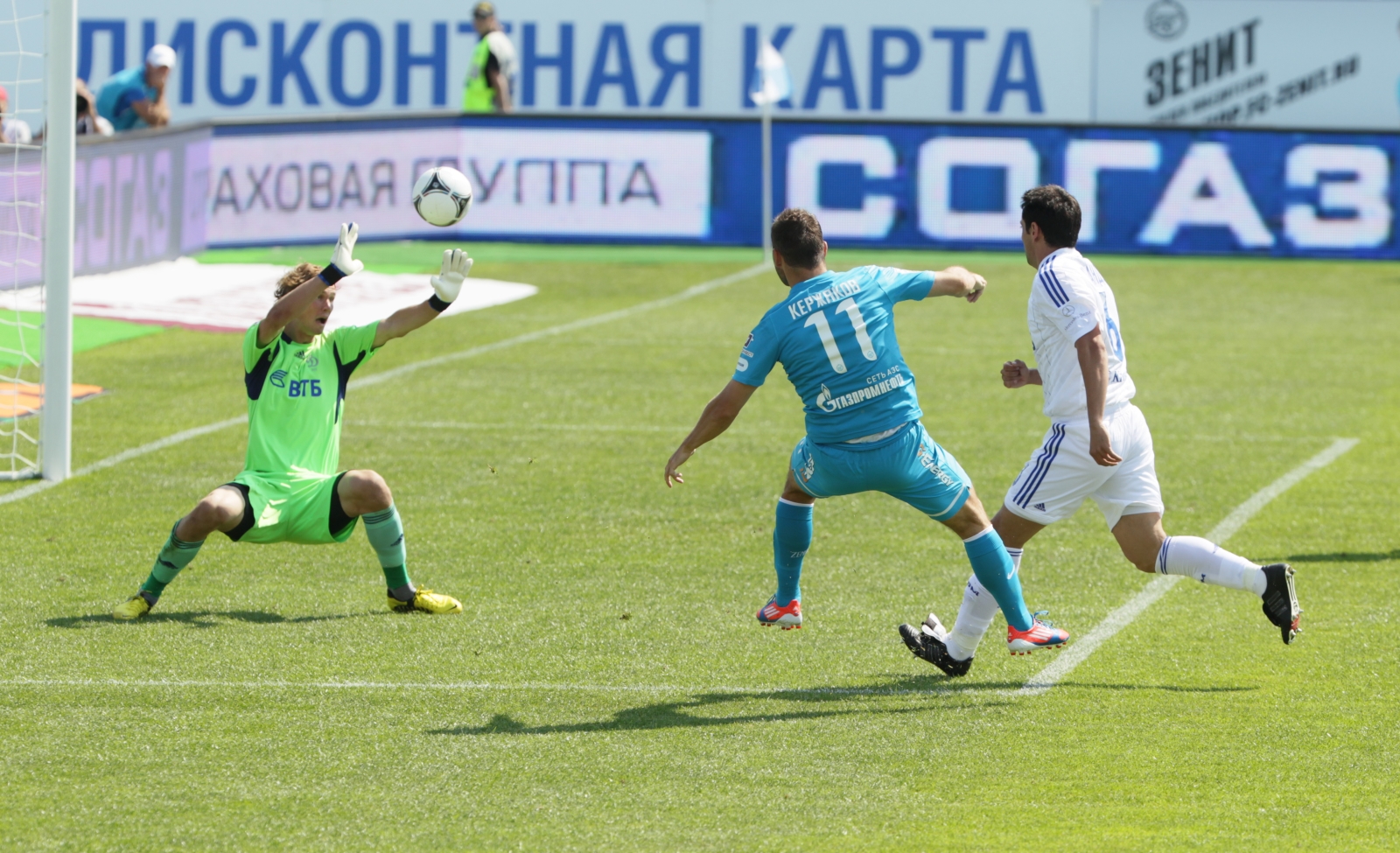 Матч 2-го тура СОГАЗ-Чемпионата России «Зенит» — «Динамо»