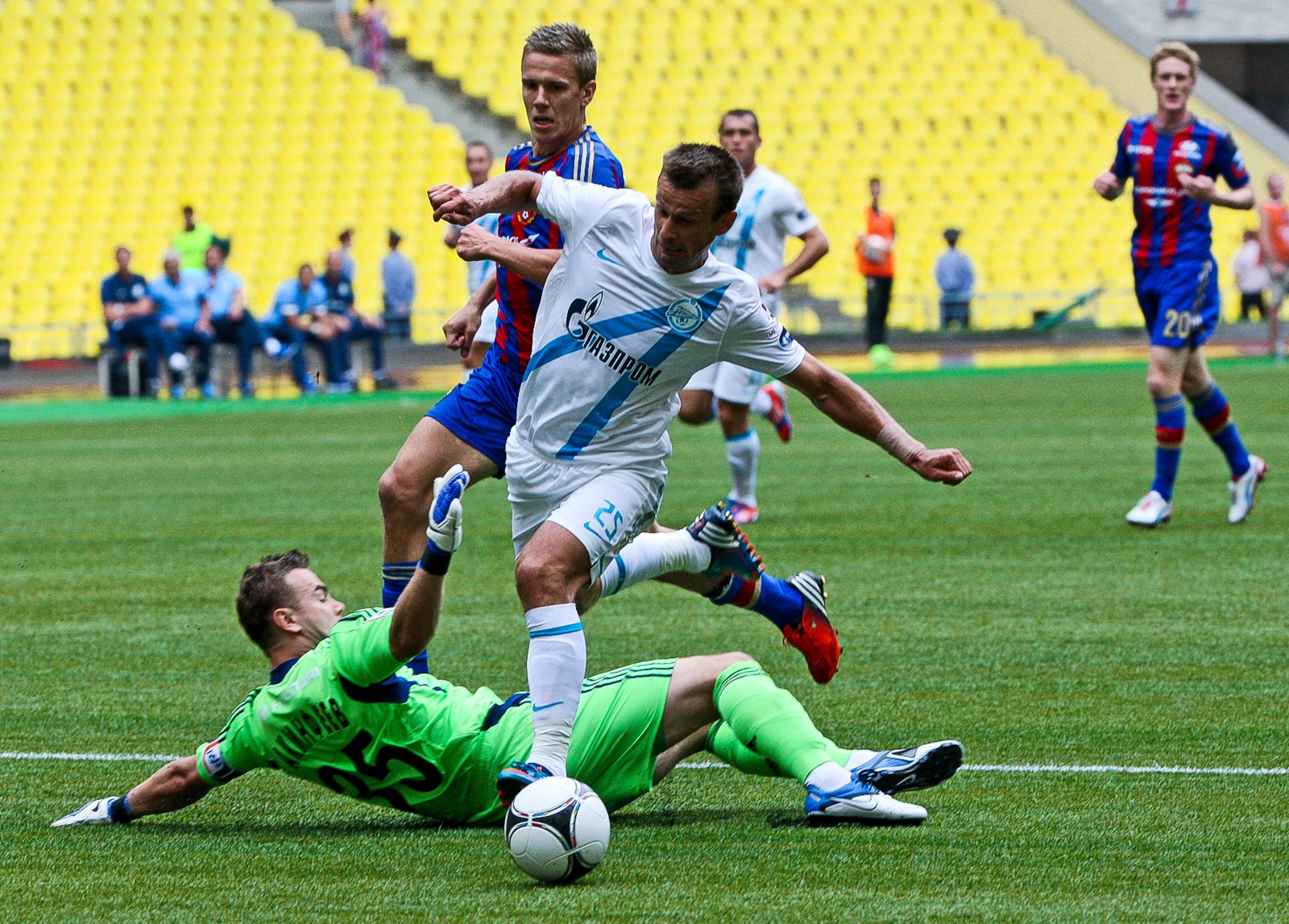 Чемпионат России. ЦСКА — «Зенит»