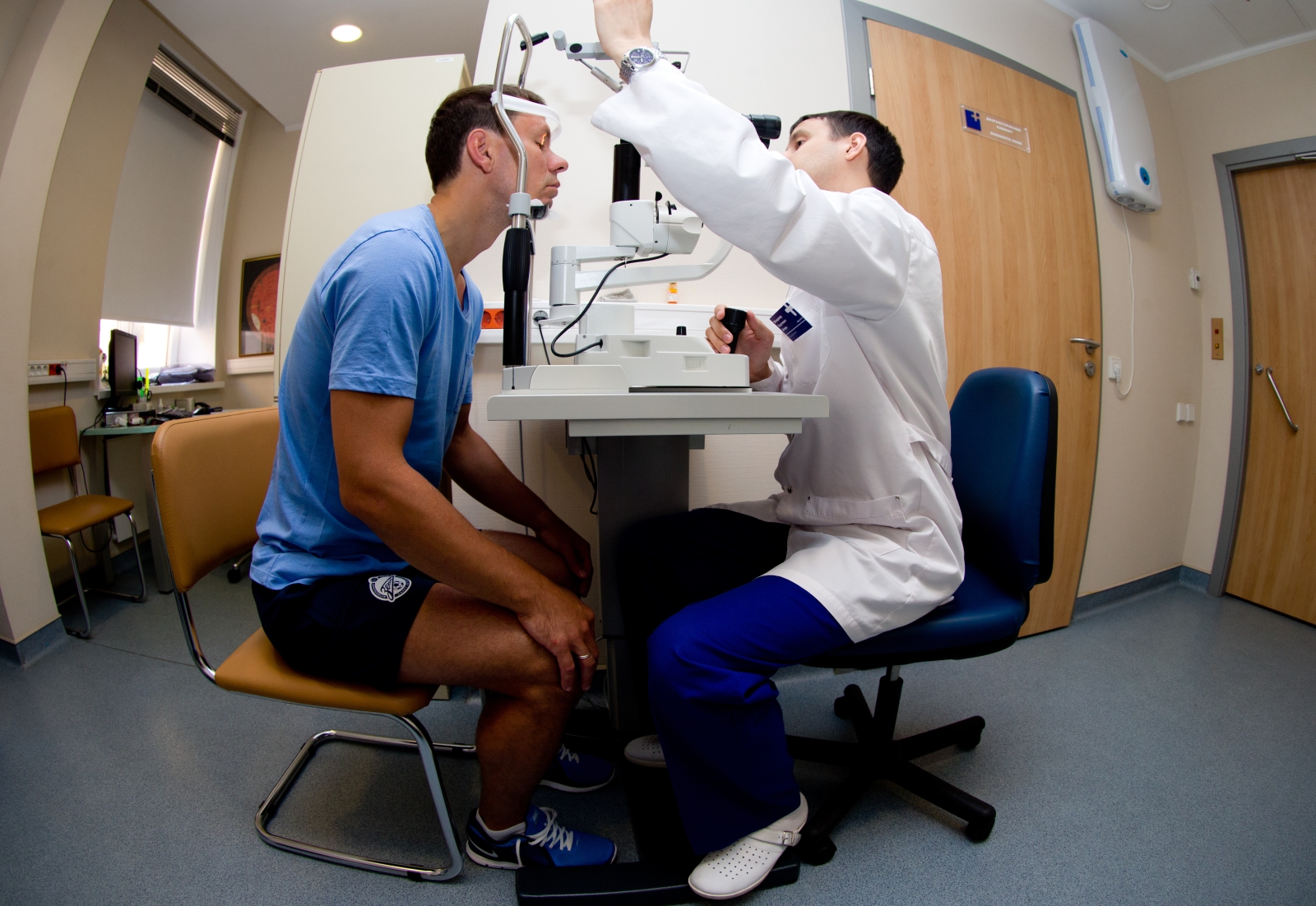 Медосмотр футболистов основного состава ФК «Зенит»