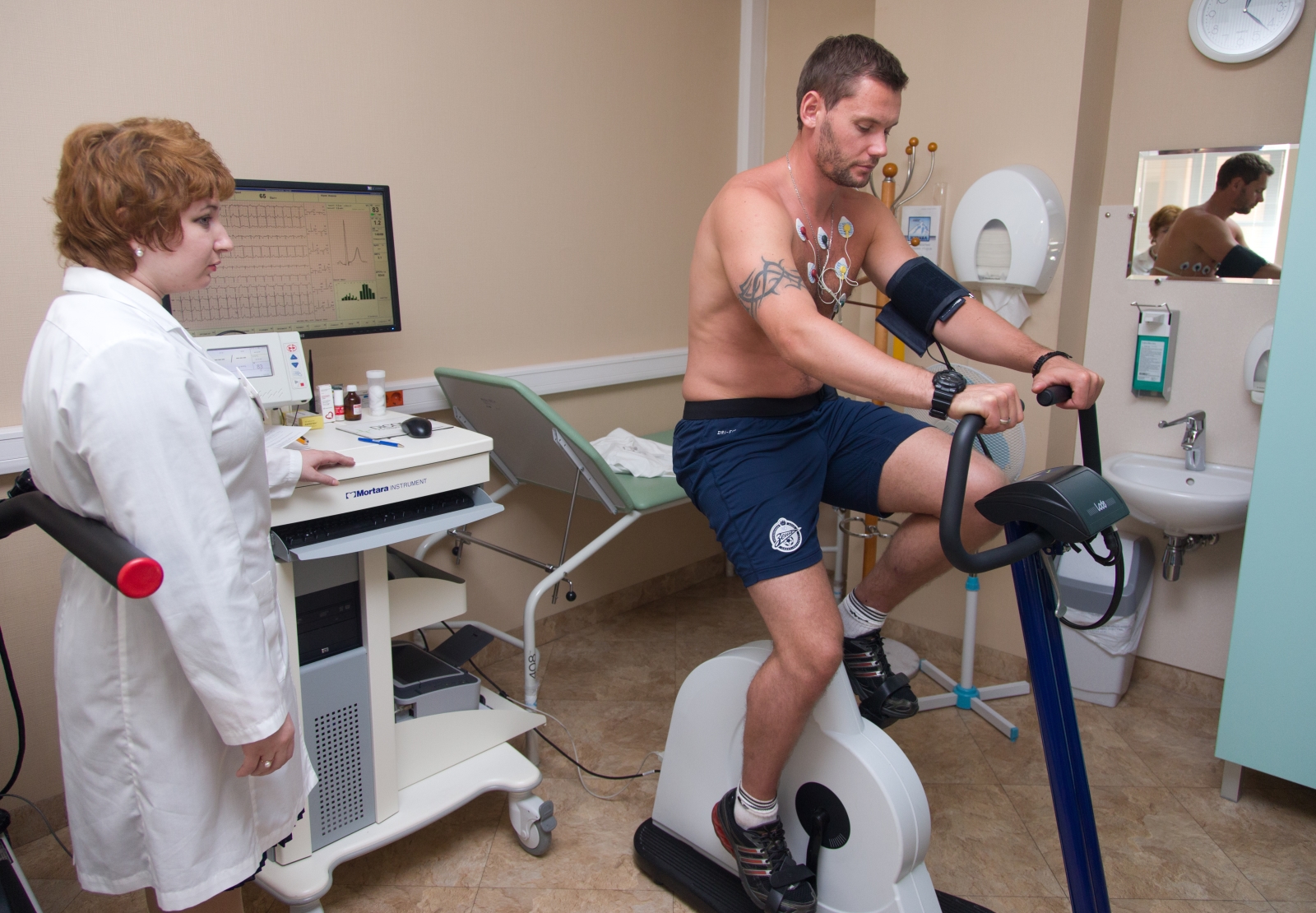 Медосмотр футболистов основного состава ФК «Зенит»