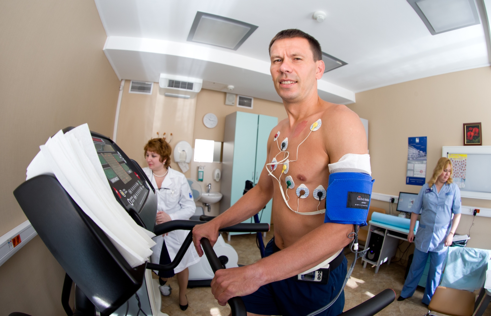 Медосмотр футболистов основного состава ФК «Зенит»