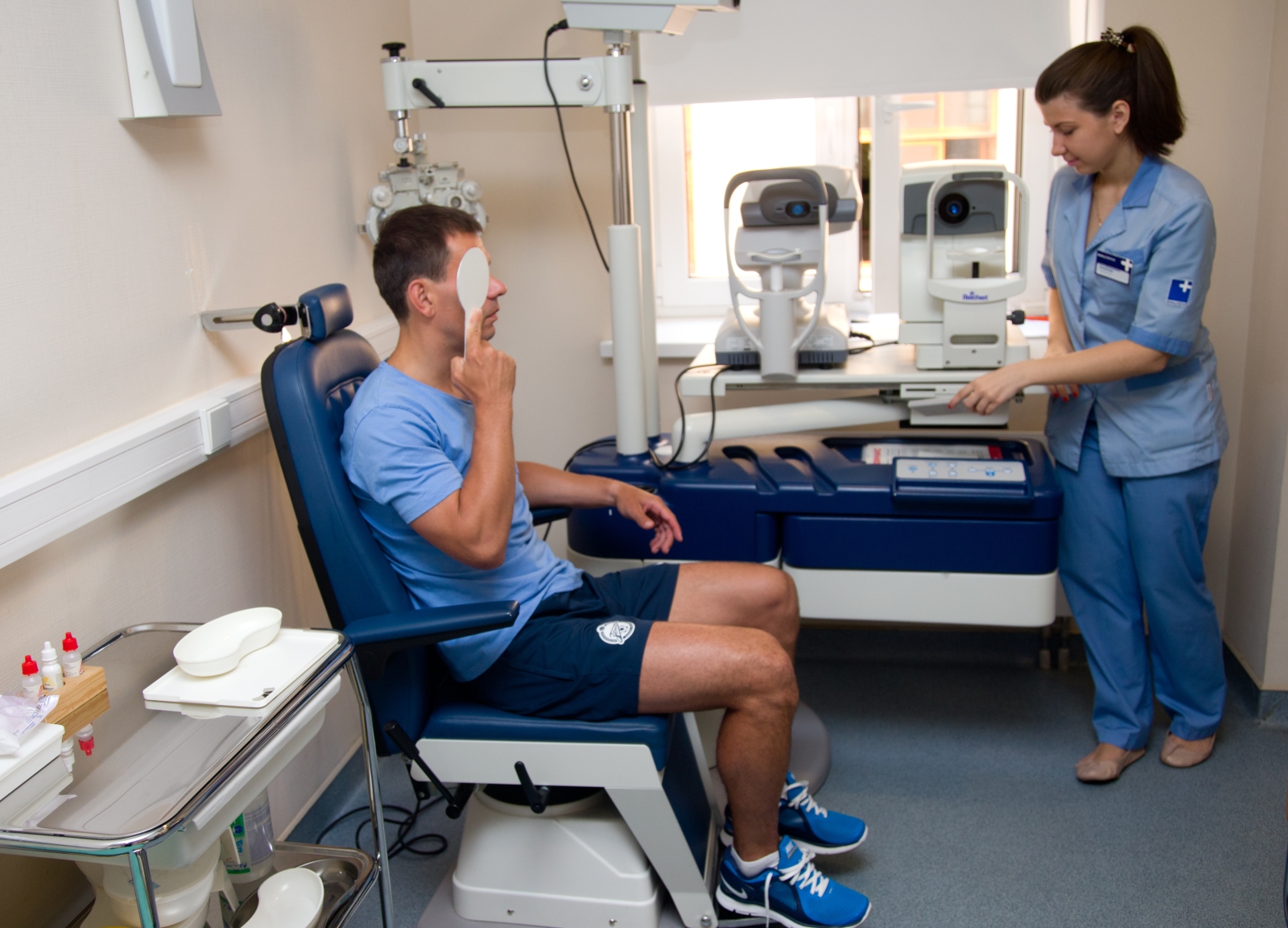 Медосмотр футболистов основного состава ФК «Зенит»