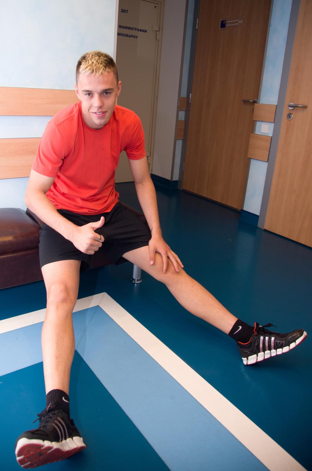 Медосмотр футболистов основного состава ФК «Зенит»