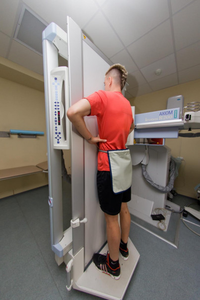 Медосмотр футболистов основного состава ФК «Зенит»