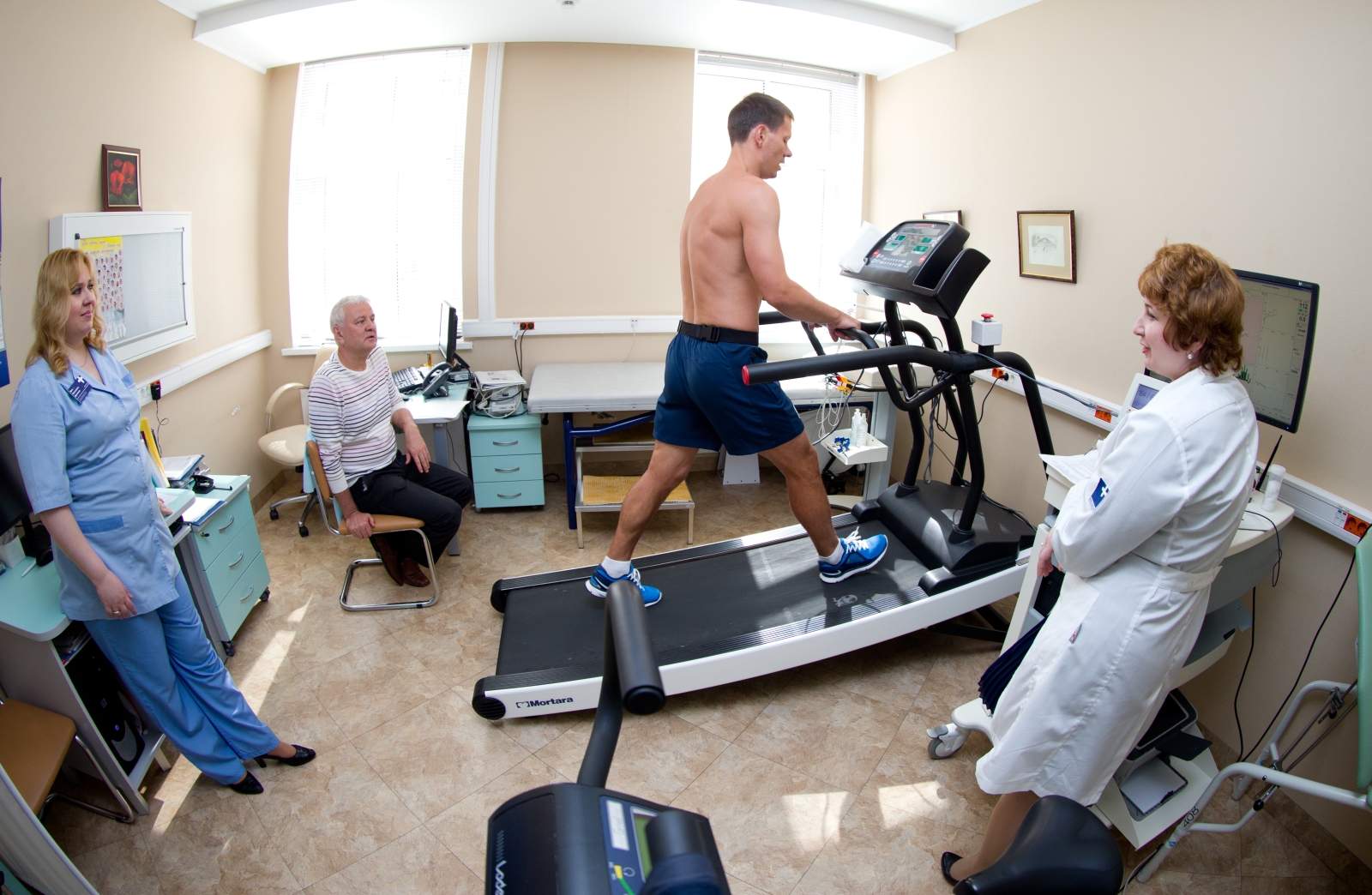 Медосмотр футболистов основного состава ФК «Зенит»