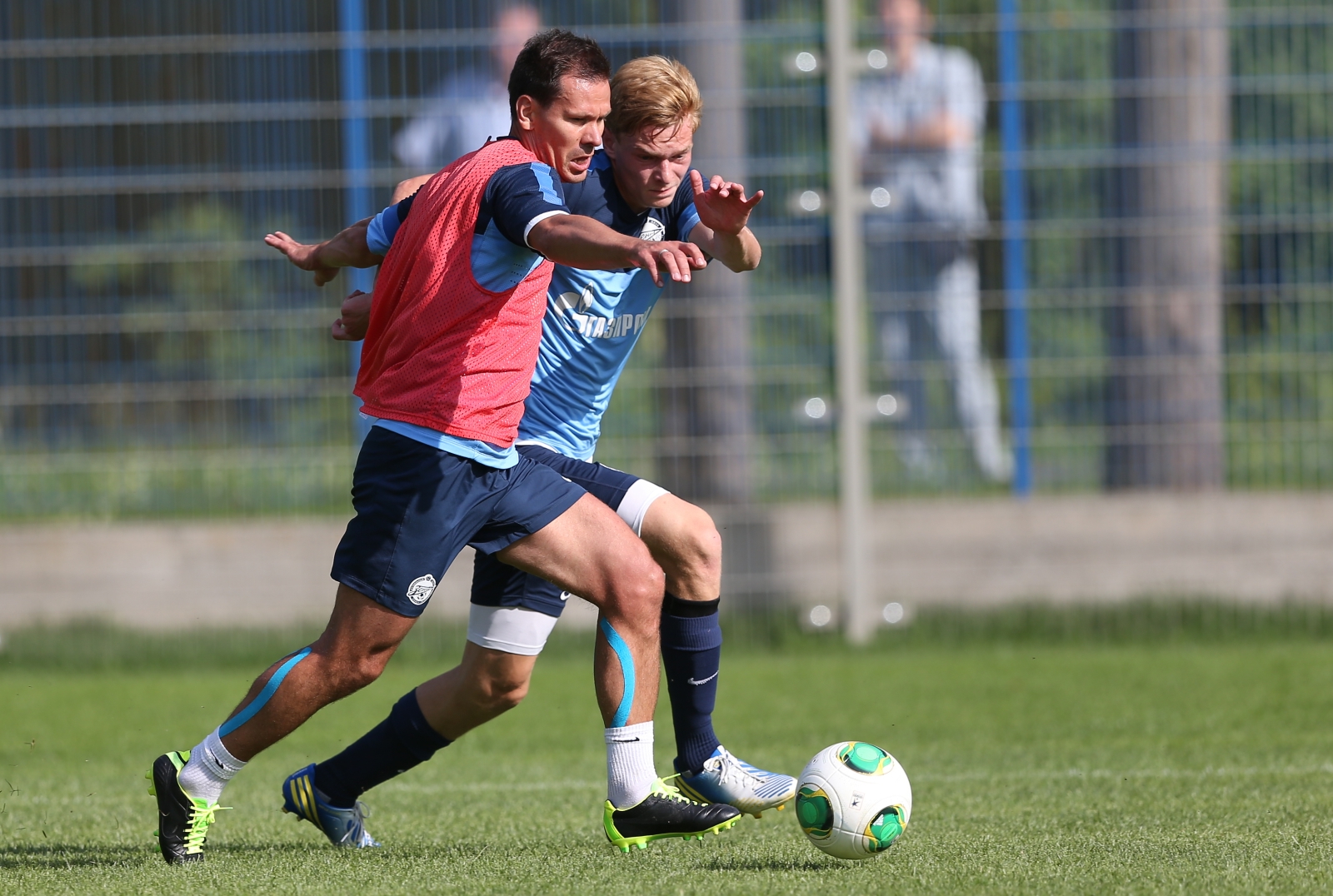 Сборы в Удельном парке 24 июня, вечерняя тренировка