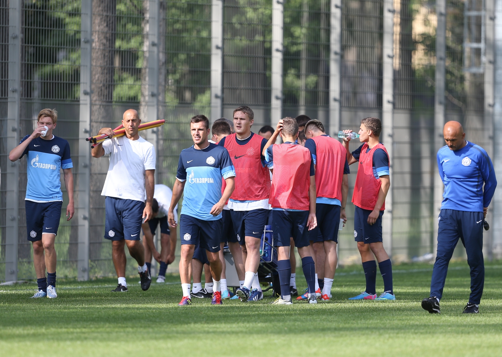 Сборы в Удельном парке 24 июня, вечерняя тренировка