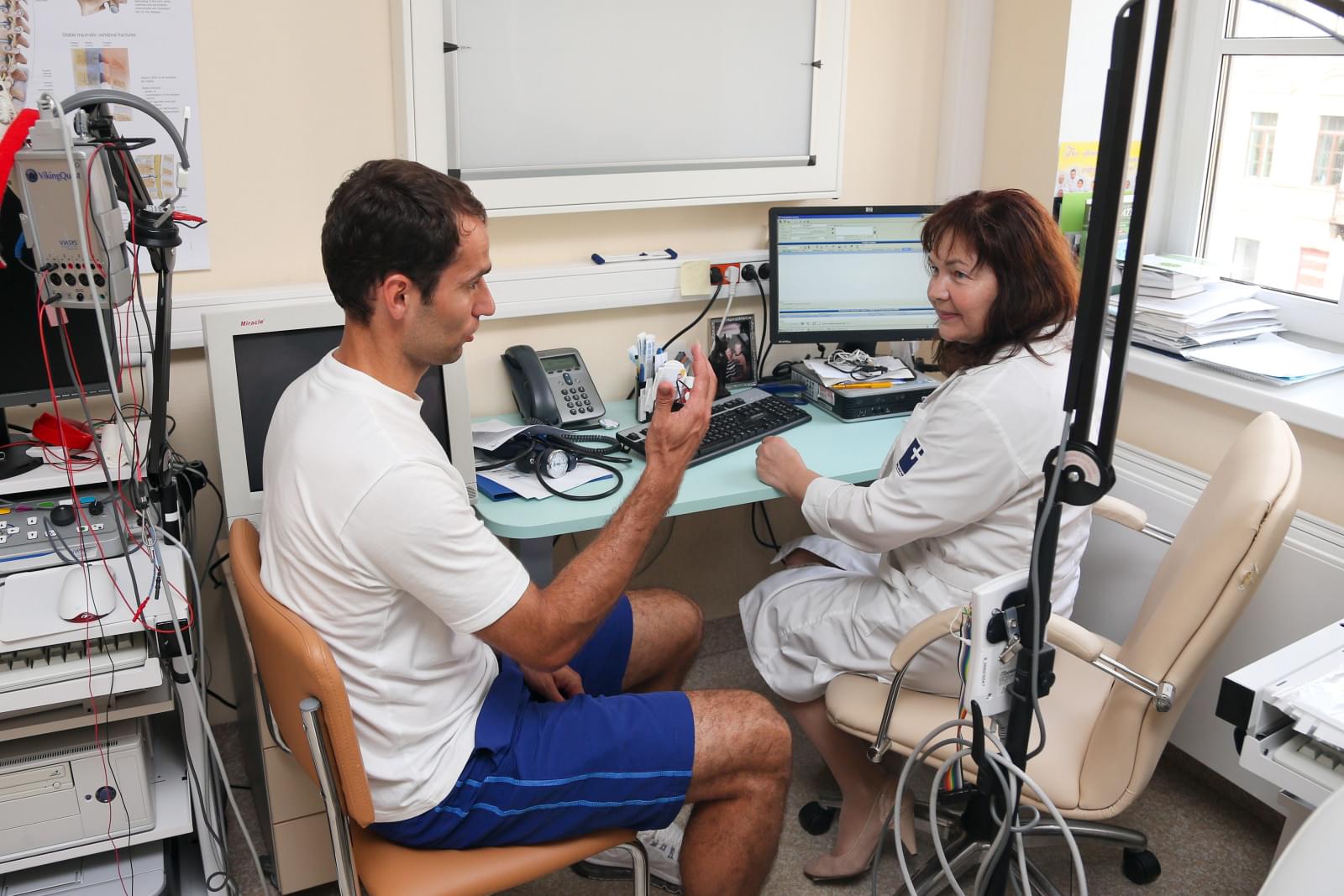 Медосмотр футболистов основного состава ФК «Зенит»