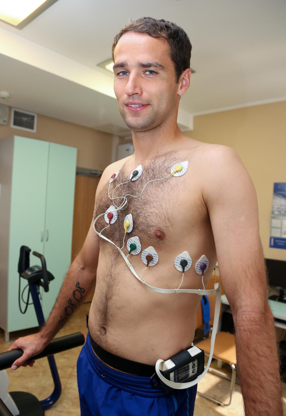 Медосмотр футболистов основного состава ФК «Зенит»