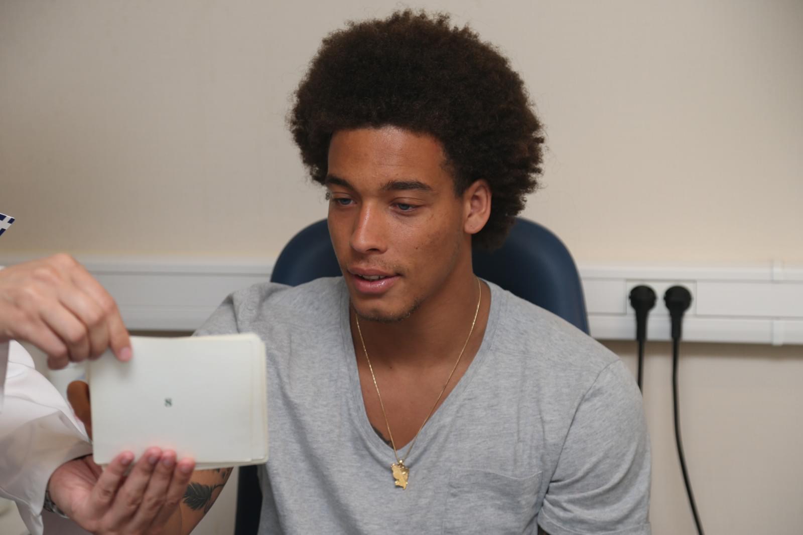 Медосмотр футболистов основного состава ФК «Зенит»