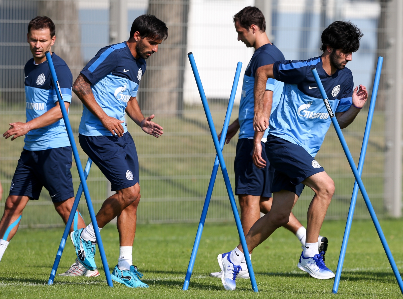 Сборы в Удельном парке: 25 июня, вечерняя тренировка