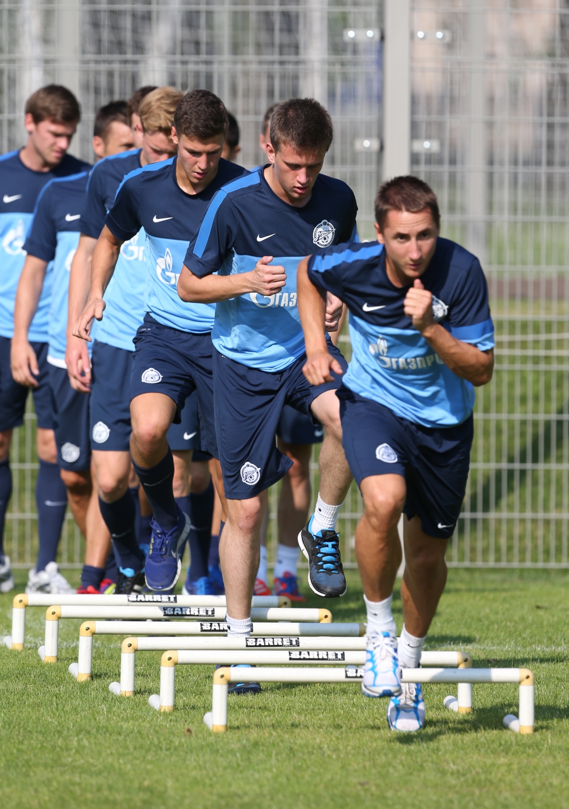 Сборы в Удельном парке: 25 июня, вечерняя тренировка