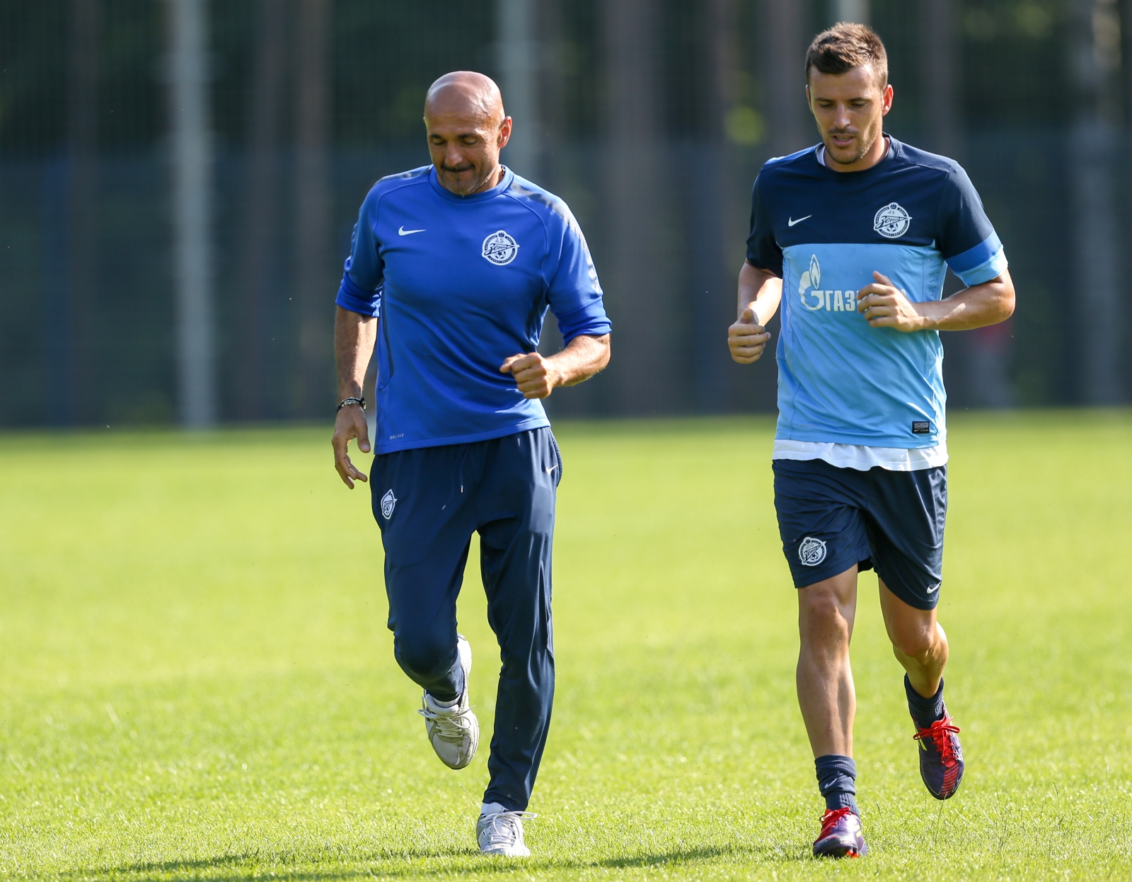 Сборы в Удельном парке: 25 июня, вечерняя тренировка