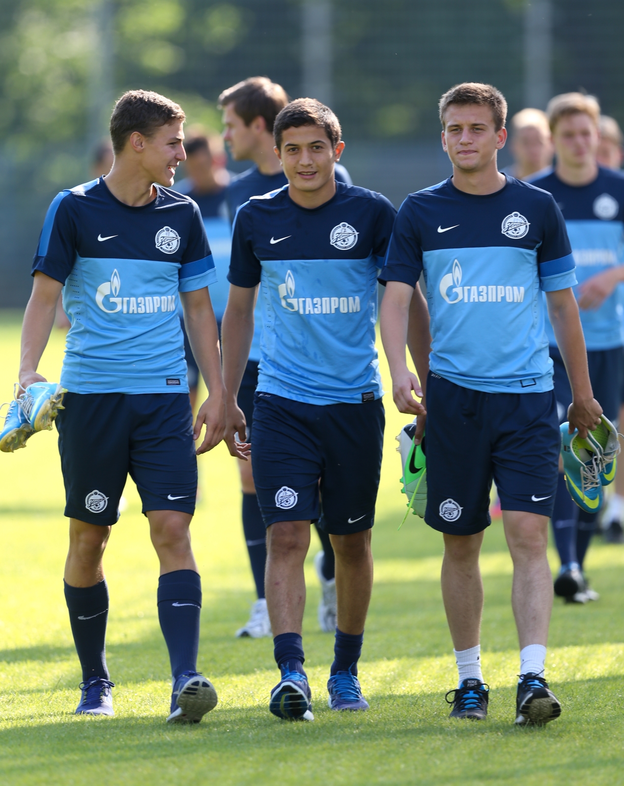 Сборы в Удельном парке: 25 июня, вечерняя тренировка